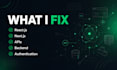 debug and fix react nextjs apis and backend issues