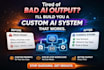 create custom ai prompts and workflows