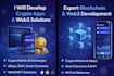 develop a secure crypto wallet app for android, ios, web3 blockchain