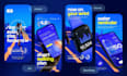 design high converting app store and google play screenshots
