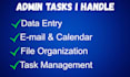 be your administrative virtual assistant