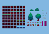 make pixel art tilesets for you or your game