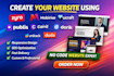 create website using dot zyro mobirise ucraft publis carrd dorik duda unstack
