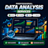 do data analysis using excel, python, sql and tableau