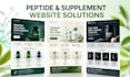 build fda compliant peptide website research ecommerce store payment processing