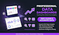 do excel, CSV, and sql data analysis and build interactive dashboards