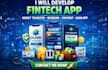 develop fintech app, money transfer, neobank, payment, loan app