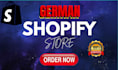 create a multilingual shopify store in english and german