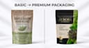 design premium mylar bag packaging and food pouch design