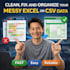 extract data from any website and deliver clean data