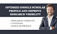 increase google scholar citations, h index for eb1a eb2 niw