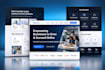 design and develop a modern responsive website as a full stack dev