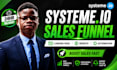 build systeme io sales funnel, systeme io website, systeme io landing page