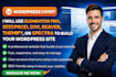 elementor pro, seedprod, divi, beaver, themify, spectra to build wordpress site