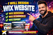 build wix website, wix website redesign, wix website design, website development