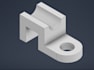 model a single 3d component for 3d printing in inventor