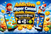 create addictive hyper casual mobile games using unity