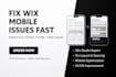 fix your wix studio website mobile site issues responsive and friendly