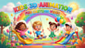 create kids 3d cartoon animation video