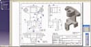 design technical drawing patent drawing fusion360 2d drafting autocad mechanical