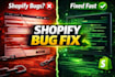 do shopify product add to cart bug fix, cart shopify bug fix