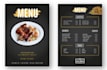create food, salon, and other menus