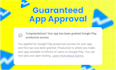 provide 12 testers for google play console with production access approval
