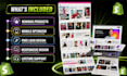 build a shopify dropshipping  store or ecommerce website development