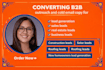 write converting  b2b outreach and cold email copy for lead generation