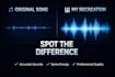 recreate any song instrumental professionally