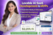 develop or fix lovable ai web apps, saas mvp, vibe coding, replit, loveable