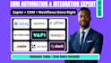 integrate zapier salesforce pipedrive crm zendesk intercom mailchimp asana gmail