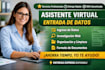sere tu asistente virtual para tareas de data entry