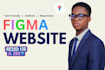 do figma website design website UI UX figma design website mockup