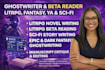 ghostwrite and beta read your litrpg, progression fantasy, ya or sci fi novel