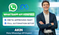 verify meta whatsapp business api setup twilio whatsapp automation