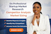provide deep competitive intelligence analysis investor ready market research