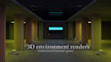 create atmospheric 3d environment renders