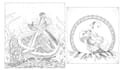create custom line art illustration