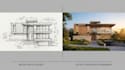 design modern house elevation and realistic 3d exterior rendering