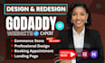 godaddy website design godaddy website redesign develop godaddy website design