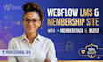 design webflow lms elearning website redesign webflow membership memberstack