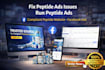 fix peptide ads issues, run peptide ads, compliant peptide website, facebook ads