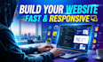 create modern responsive website with react and tailwind