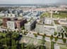 3d residential complex design,visualize site plan,urban plan aerial 3d rendering