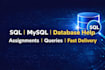 wite sql queries and solve database assignments
