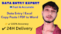 visual data assistant and copy paste