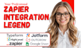 zapier integration google sheet outgrow jotform typeform ghl workflow automation