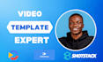 build video template on creatomate shotstack json2video make com n8n zapier API