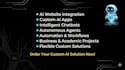integrate ai into your website, develop ai apps, chatbot and automation solution